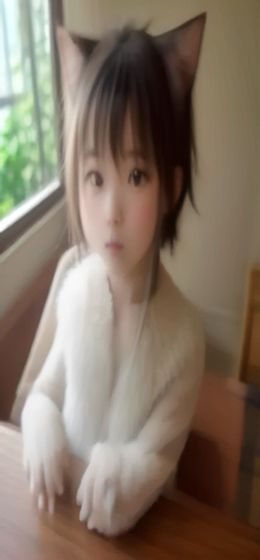 电视猫 播放器界面,底部有播放暂停控制条,右上角有投屏图标,画面干净无按钮干扰